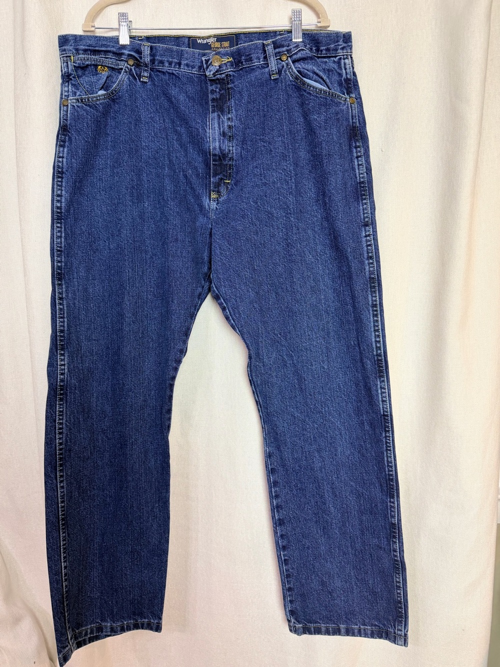 Wrangler George Strait Cowboy Cut original fit Jeans Men’s 40x30 dark Stone wash